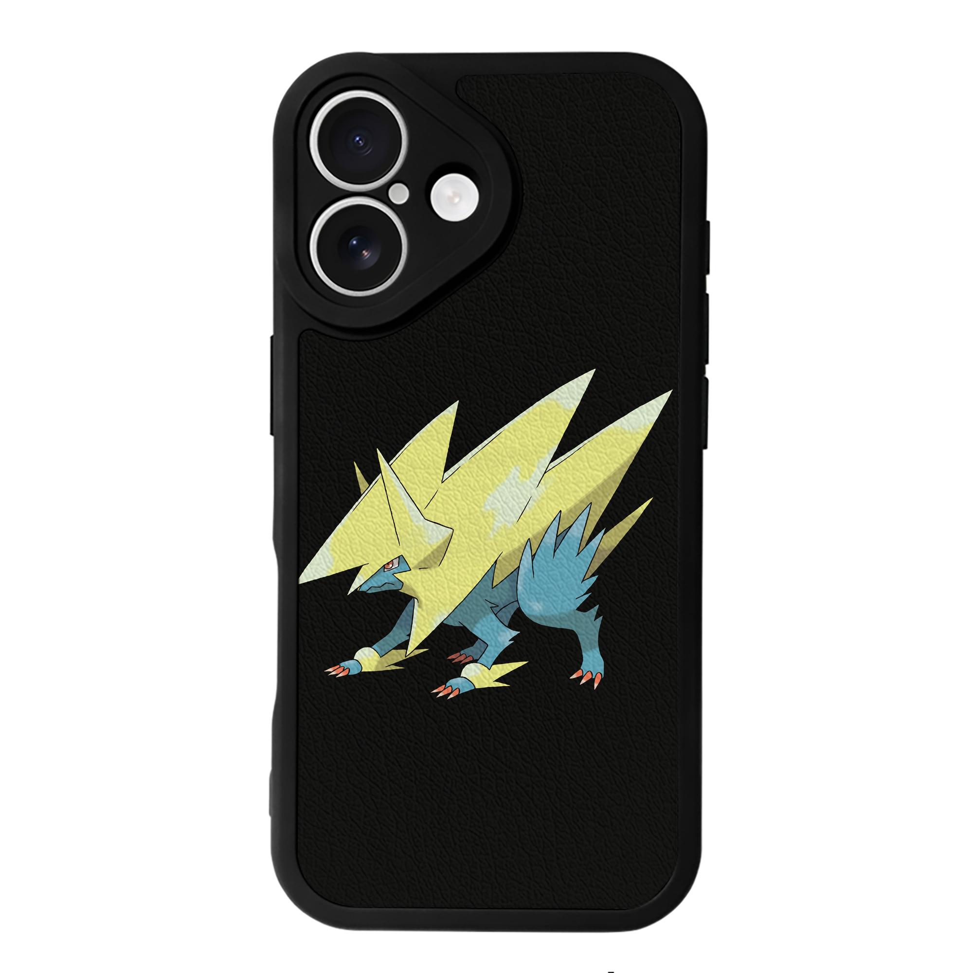 （画像用） ポケットモンスター Pokémon 【iPhone 16シリーズ対応】シリコンスマホケース（レザー調） 材質：シリコン